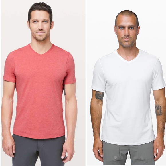 lululemon athletica Other - lot of 2 lululemon basic V necks size small